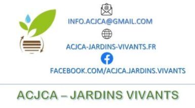 Contacts de l'ACJCA Jardins Vivants